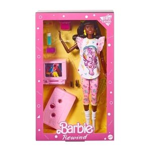 NRFB, Barbie SignatureBarbie Rewind Doll – Slumber Party, BRAND NEW